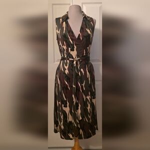 Diane von Furstenberg Sleeveless Wrap Dress